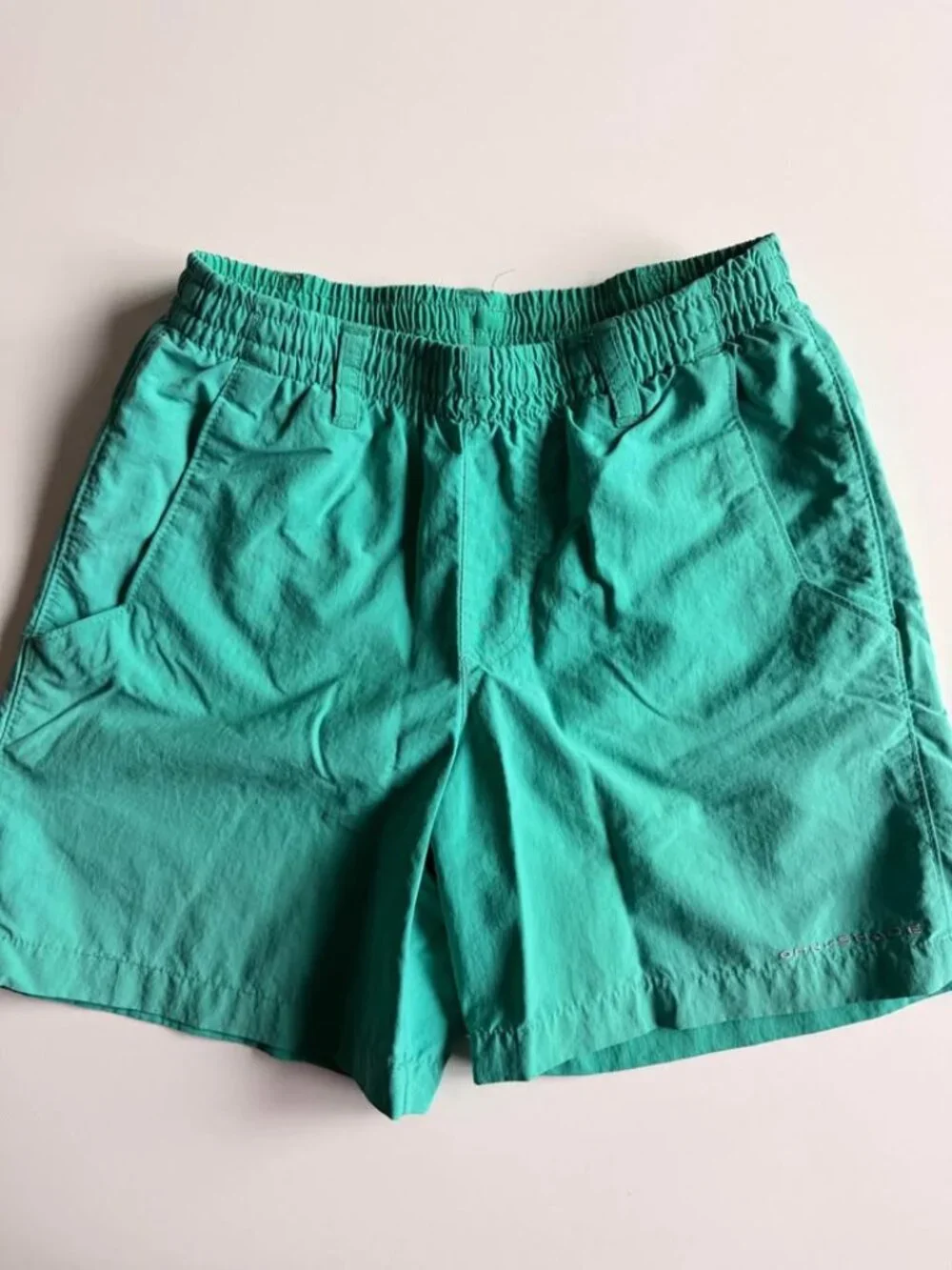 Boys Teal Colombia PFG Swim Trunks